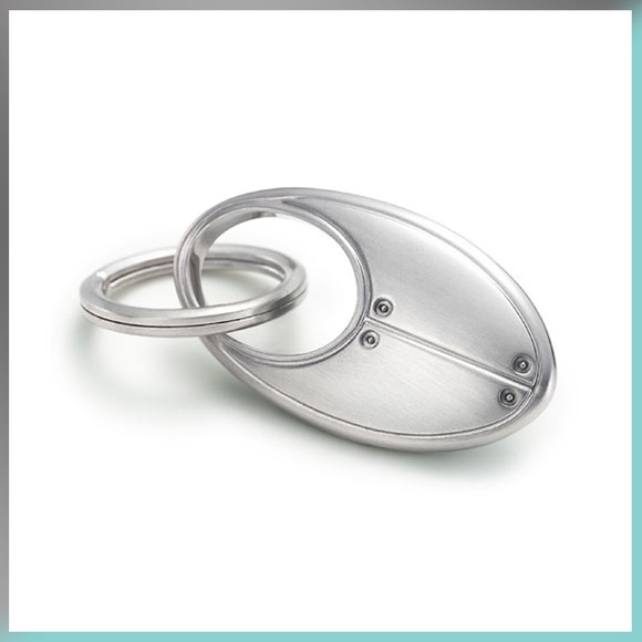 Tiffany & Co. Accessories - Tiffany and co silver keychain